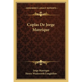 Coplas De Jorge Manrique