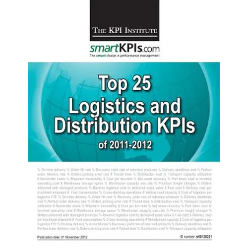 Top 25 Logistics / Distribution KPIs of 2011-2012