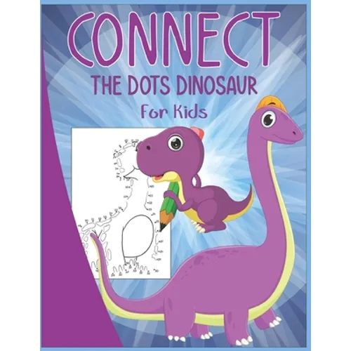 Connect The Dots Dinosaur For Kids