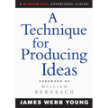 A Technique for Producing Ideas