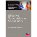 Effective Supervision in Social Work