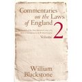Commentaries on the Laws of England, Volume 2: A Facsimile of the First Edition of 1765-1769
