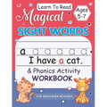 Magical Sight Words for Kids 5-7: Activity Book for Beginner Readers, Sight Words Book for Kids, Alphabet Word Learning Workbook