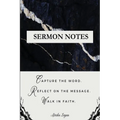Sermon Notes: Capture the Word. Reflect on the Message. Walk in Faith.