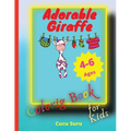 Adorable Giraffe Coloring Book for Kids: Perfect for Young Children Preschool Elementary Toddlers