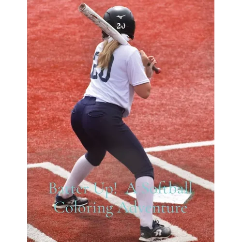 Batter Up! A Softball Coloring Adventure