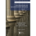 Foundations of Quantitative Finance Book IV: Distribution Functions and Expectations