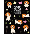 Beagle Planner 2025: Cute Daily Organizer (12 Months) Pretty Scheduler With Friendly Pooch