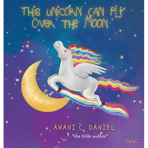 This Unicorn Can Fly Over the Moon