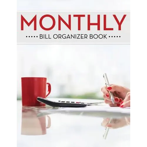Monthly Bill Organizer Book