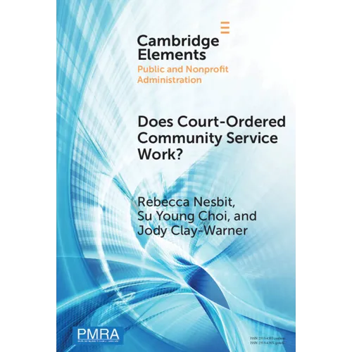 Does Court-Ordered Community Service Work?
