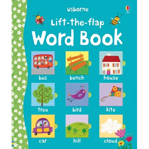 Lift-The-Flap Word Book: A Kindergarten Readiness Book for Kids