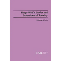 Hugo Wolf's Lieder and Extensions of Tonality