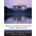 Ufgs 01 35 26: Governmental Safety Requirements