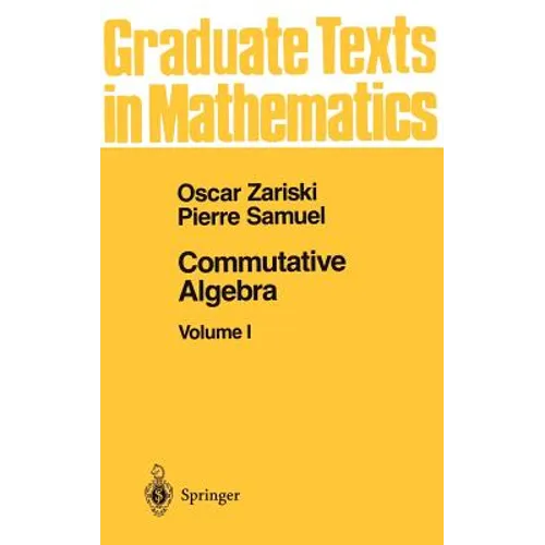 Commutative Algebra I