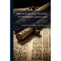 Smith College Studies in Modern Language; Volume 1