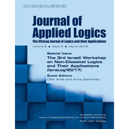 Journal of Applied Logics - The IfCoLog Journal of Logics and their Applications: Volume 6, Issue 2, March 2019: The 3rd Israeli Workshop on Non-class