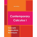 Contemporary Calculus I