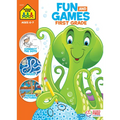 School Zone Fun and Games First Grade Activity Workbook