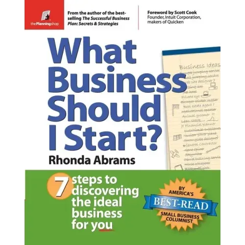What Business Should I Start?: 7 Steps to Discovering the Ideal Business for You