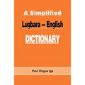 A Simplified Lugbara-English Dictionary