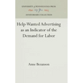 Help-Wanted Advertising as an Indicator of the Demand for Labor