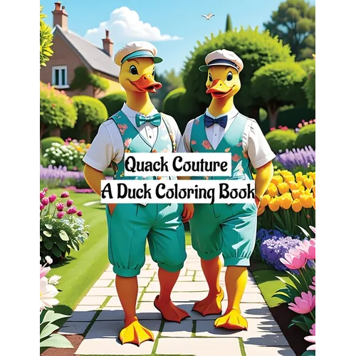Quack Couture: A Duck Coloring Book