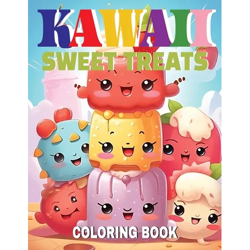 Kawaii Sweet Treats Coloring Book: Sweet Adventures in Coloring