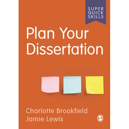 Plan Your Dissertation