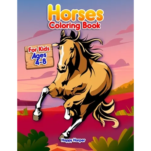 Horses Coloring Book