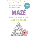 Maze Puzzle for Kids Age 8-12 years, 50 Fun Triangle Maze to Explore: Activity book for Kids, Children Books, Brain Games, Young Adults, Hobbies