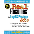 Real-Resumes for Legal & Paralegal Jobs