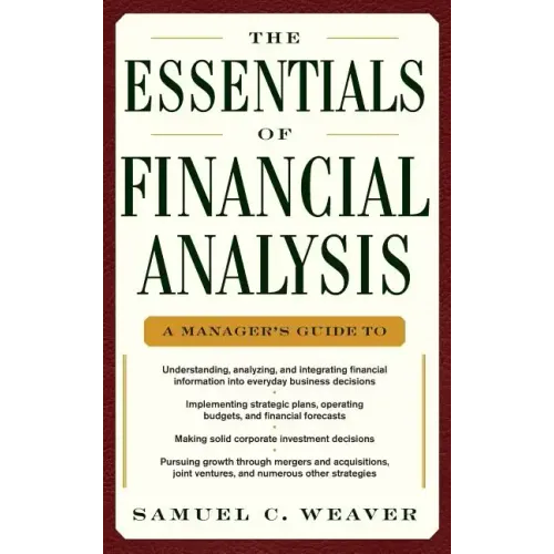 The Essentials of Financial Analysis