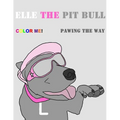 Elle the Pit Bull Pawing the Way