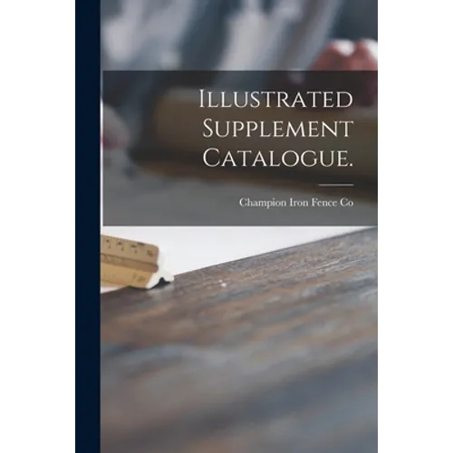 Illustrated Supplement Catalogue.