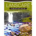 Landscapes GRAYSCALE Coloring Books for Beginners Volume 3: A Grayscale Fantasy Coloring Book: Beginner's Edition
