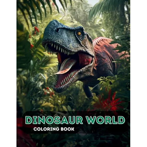 Dinosaur World: Embark on a Colorful Jurassic Journey for Kids to Color
