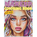 Makeup coloring book for kids: 60 illustrations for creative makeup