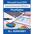 Excel 2019 PivotTables