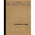 Inventory Log: Large Inventory Log Book - 120 Pages for Business and Home - Perfect Bound
