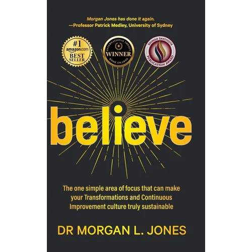 Believe: The one simple area of focus that can make your transformations and Continuous Improvement culture truly sustainable
