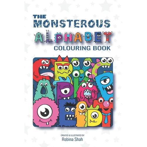 The monsterous Alphabet Colouring Book