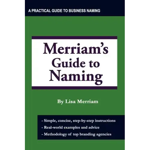 Merriam's Guide to Naming