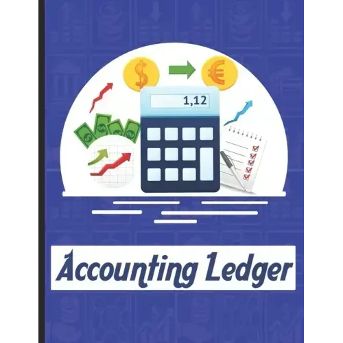 accounting ledgers for bookkeeping: Accounting General Ledge, sustained and long lasting tracking and record keeping Size:8.5"x11" in 100