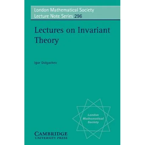 Lectures on Invariant Theory