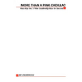 More Than a Pink Cadillac