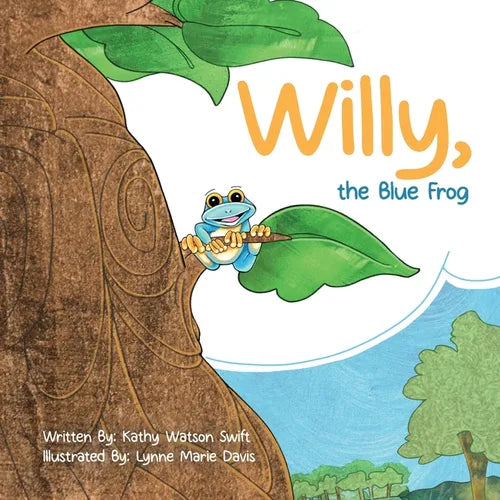 Willy, the Blue Frog