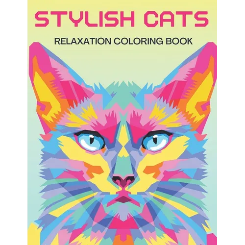 Cute Cat Coloring Book: Cat coloring book for kids and adult relaxation