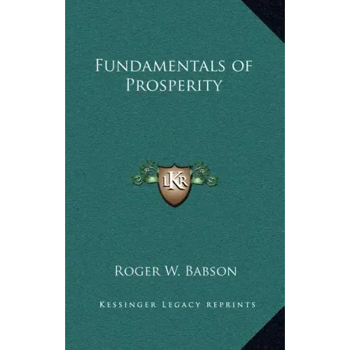 Fundamentals of Prosperity