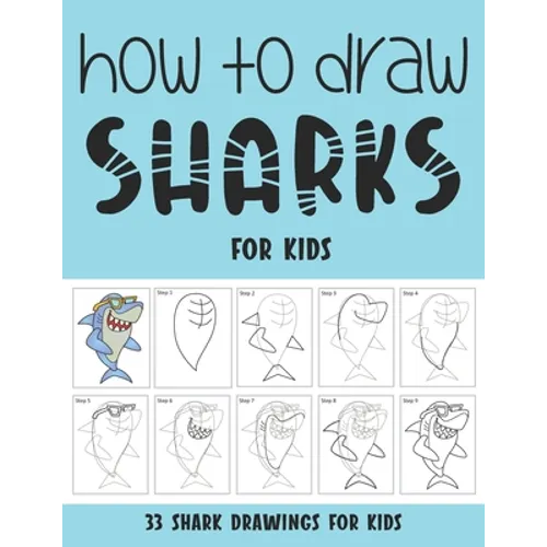 How to Draw Sharks for Kids